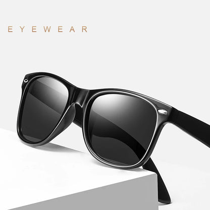 Classic unisex sports sunglasses – anti-glare UV400 acetate frame, photochromic lens option