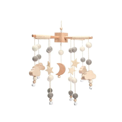 Hot Air Balloon Crib Mobile Newborn Sensory Toys Soothing