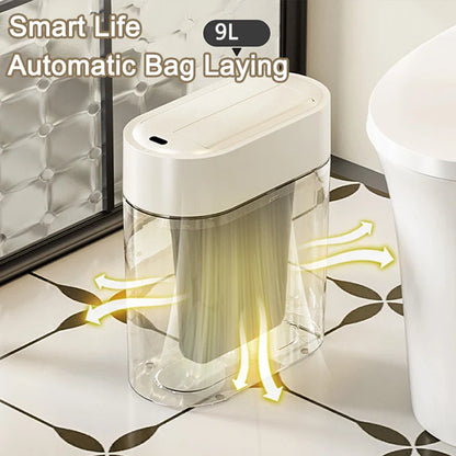 Smart Sensor 9L Automatic Bagging Kitchen Trash Can
