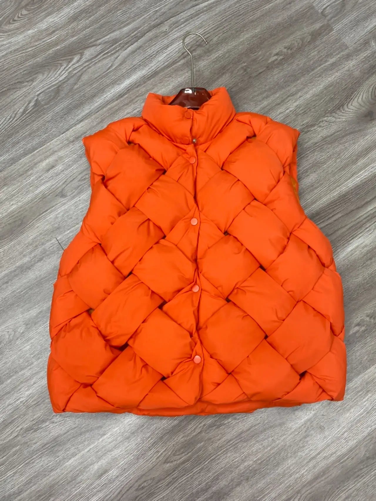 Insulating Women Puffer Vest - Boxy Quilt Polyfill Winter