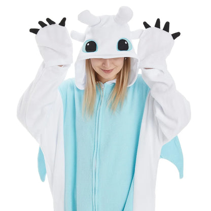 Kigurumi Toothless Dragon Pajamas Jumpsuit for Kids Adults