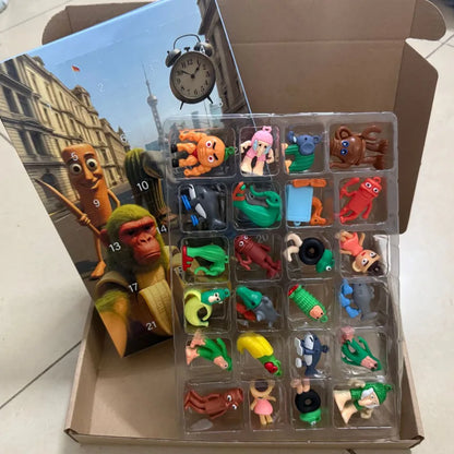 Calendario de Adviento 24 Días Recuerdo Navideño Italian Brainrot