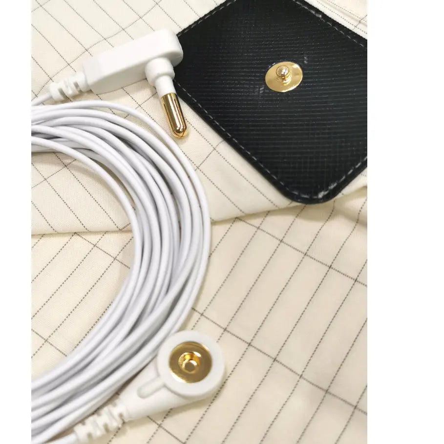 Earthing Bed Sheet 39x80 Cotton Flat Grounding Sleep