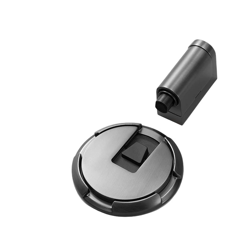 Magnetisk dørstopper justerbar kraftig uden boring