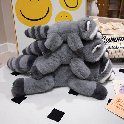 Coussin en peluche animal Décoration maison mignonne Cadeau de Noël confortable