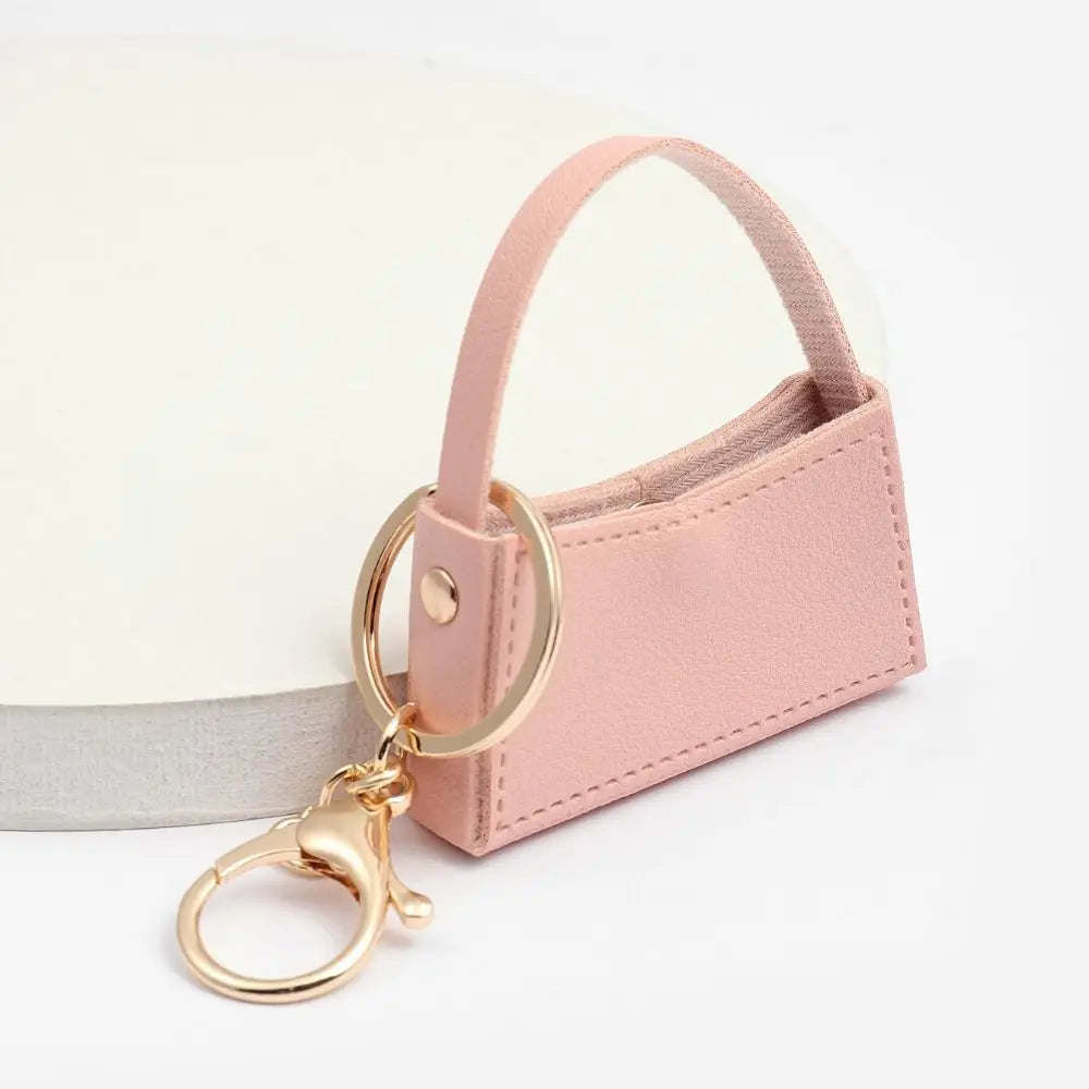 1+1 Free Birkin Inspired Mini Hand Bag - Candy Color Bag Charm Keychain