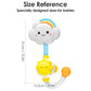 1pcs Kids Cloud Shower Toy - Baby Bathtub Water Toy for Boys and Girls, Fun Comfort Gift