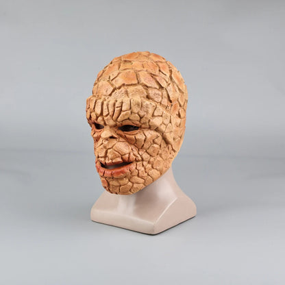 Fantastic Four Thing Latex Mask and Gloves Cosplay Set for Adults Halloween 2026