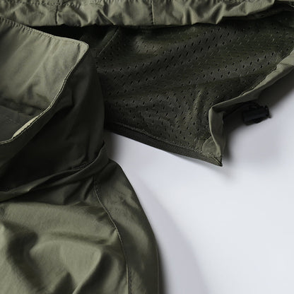 Chaqueta táctica impermeable para hombre - con capucha, ligera