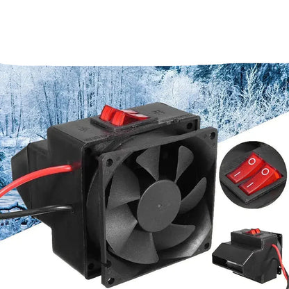 Car Heater Defroster 12V 24V 300W Compact Window Demister Fan For Frost And Condensation Winter 2025