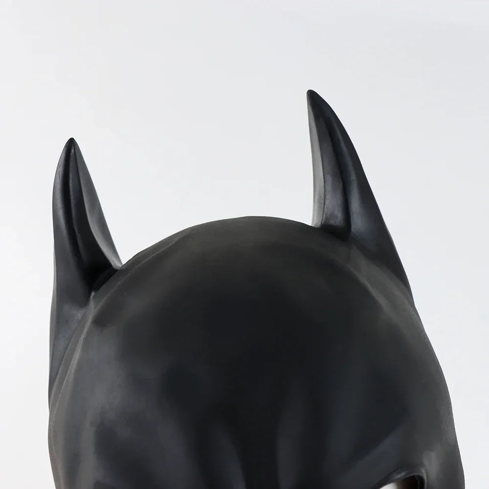 Batman Bat cosplayhoofdbedekking en -masker van rubberlatex voor heren en volwassenen, Halloweenavond-dansfeest 2026