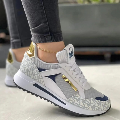 Stylish Women's Relaxed Shoes with Shock Absorbing Sole and Non-Slip Rubber for All-Day Comfort-1