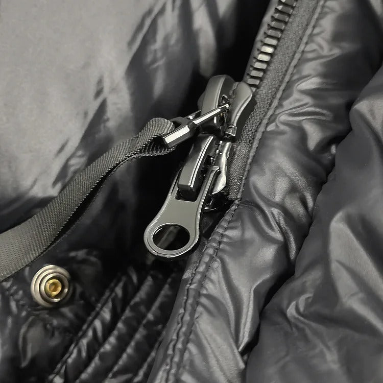 Warm Women’s Down Coat - Long Quilted, Winter Ready