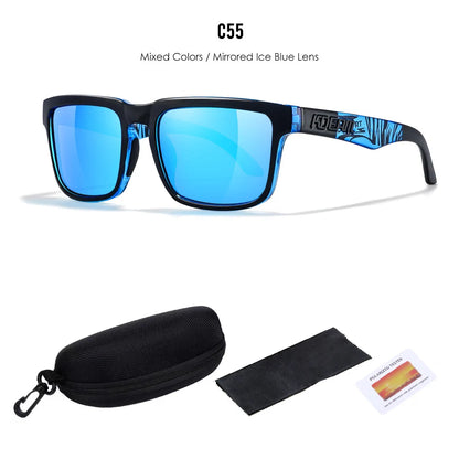 Lunettes de soleil polarisées unisexes pour l'extérieur tendance été 2026 Verres miroir légères Protection UV Idée cadeau