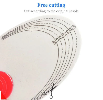 Orthopaedic Shock Absorbing Insoles With Arch Support Plantar Fascia Insole