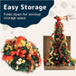 Pre-Lit 1.8M Collapsible Christmas Tree with Warm Lights