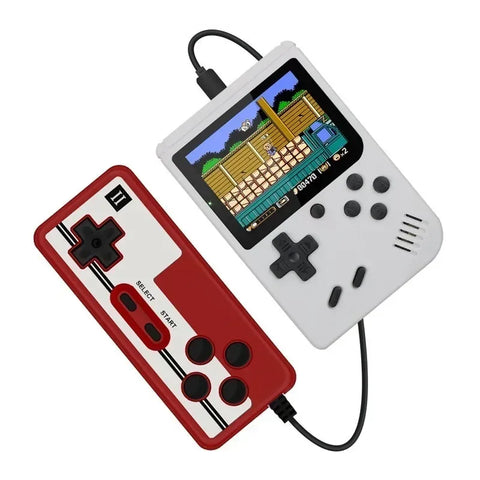 Mini Retro Handheld Video Game Console - 3.0-Inch LCD, 500 Built-In 8-Bit Games, Perfect Xmas Gift for Kids