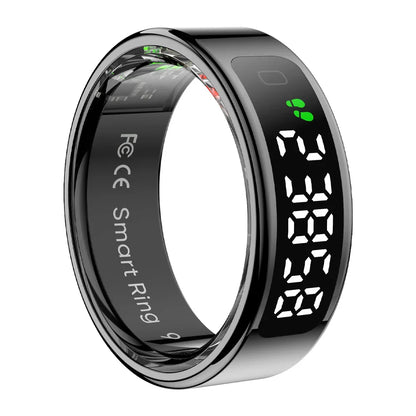 Smart Ring Health Monitor Wearable 5 ATM Waterproof Wireless Charging Fall 2025 Trend Gift