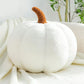 Plush Pumpkin Cushion – Cozy Sherpa & Boucle Throw Pillow for Fall & Halloween Home Decor, Ideal Gift for Kids and Babies