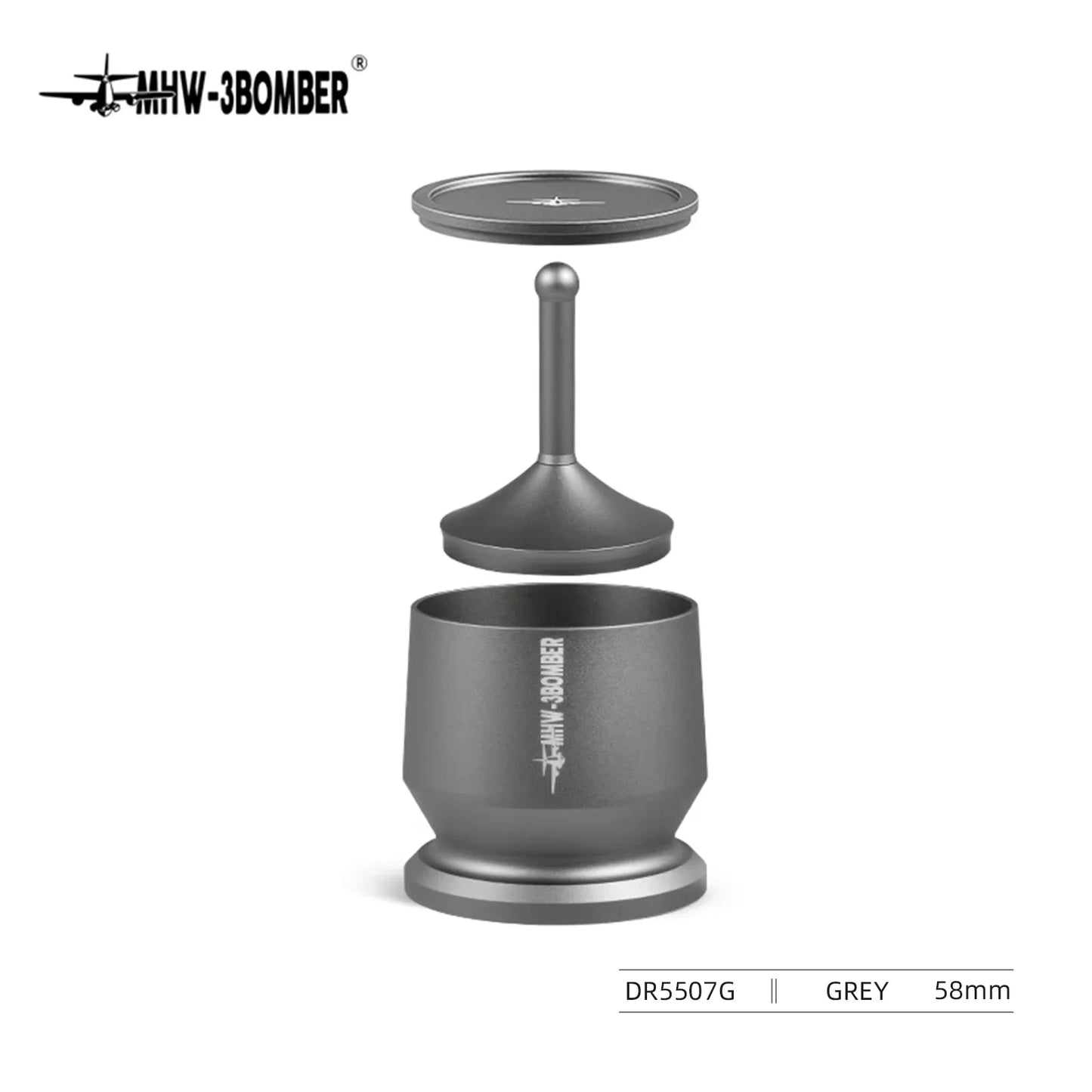 Espresso doseer trechter 58mm aluminium legering doseer beker barista gereedschap val 2025 precies anti spatten