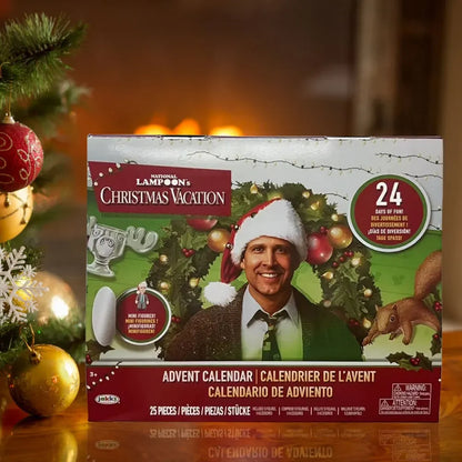 Calendario de Adviento 24 Días Figuras 3D Regalo de Cuenta Regresiva de Navidad