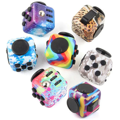 Fidget Cube Stress Relief Toy Sensory Dice For Focus