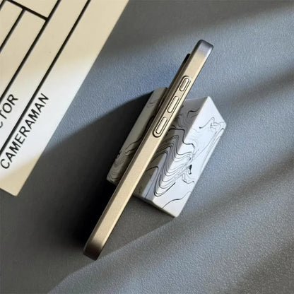 Advanced Electroplated Grille Phone Case for iPhone 16 15 14 Pro Max Plus Luxury Cover