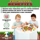 Magnetic Building Blocks Set - STEM Sensory Toys for Kids, Eco-Friendly Construction Kit for Boys and Girls Aged 6+