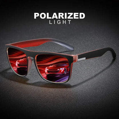 Polarized Sunglasses Three Pack Square Gradient Frames UV400 Anti Glare For Summer Travel Gift