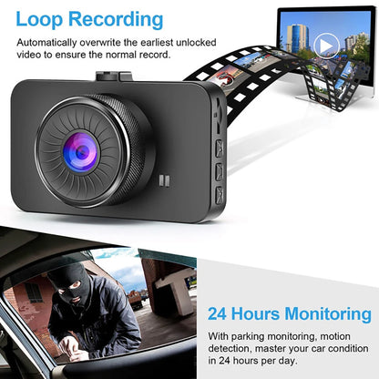 Car WiFi Full HD 1080P Dash Cam with Night Vision and GPS Logger
