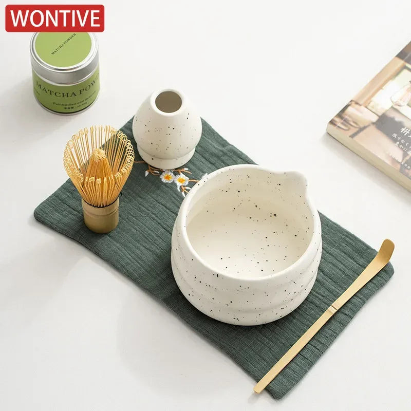 Matcha piskeris bambus Chasen tesæt te ceremoni nødvendigheder efterår 2025 skaber cremet skum miljøvenlig gave