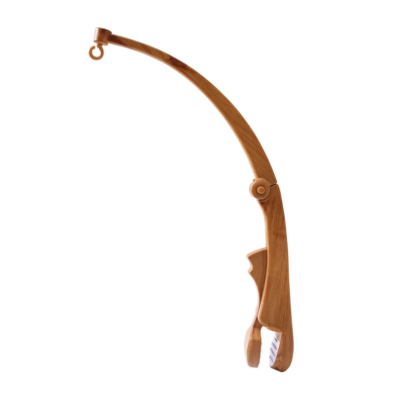 Móvil de cuna de conejo de madera Juguetes sensoriales para recién nacidos Suave