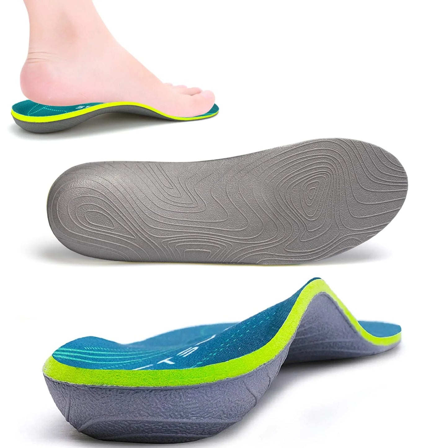 Plantar Fasciitis Insoles High Arch Orthotic Shoe Inserts Plantar Fascia Insole