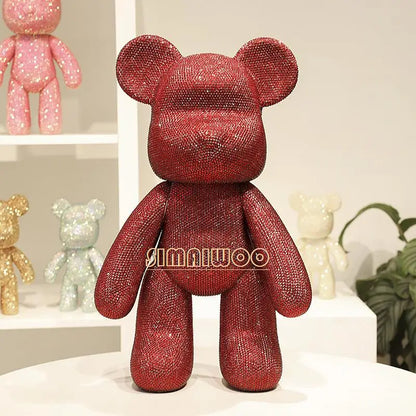 Diamantmalerei Set 5D Vollbohrung Kristall Bär Puppe Weihnachten 2025 DIY Strass Mosaik Funkelnde Wohnkultur Geschenk