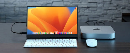 OLED 13,3 tommers bærbar skjerm 1 ms HDR 100 prosent DCI P3