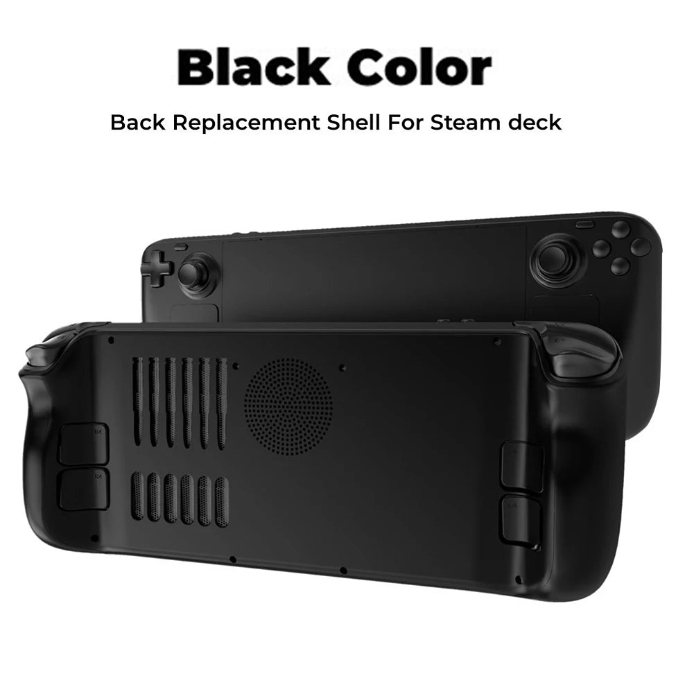 Cubierta trasera transparente para refrigeración de Steam Deck con soporte de soporte