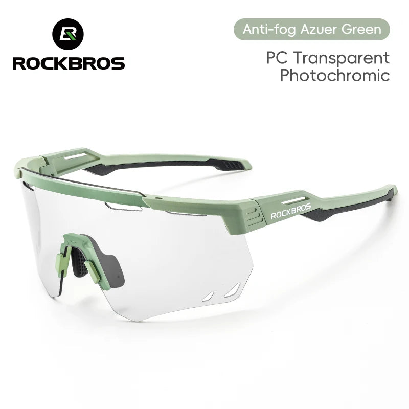 Gafas de ciclismo unisex MTB carretera lentes polarizadas fotocromáticas UV400, tendencia otoño 2026, protección ocular para todo clima