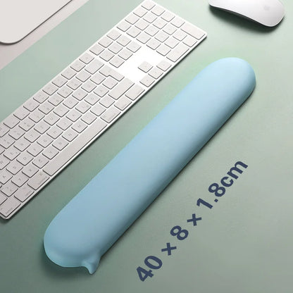 Ergonomic Silicone Chat Bubble Wrist Pad - Comfortable Keyboard Hand Rest Accessory