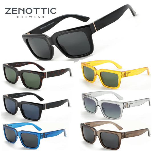 Occhiali da sole polarizzati stile quadrato protezione UV400 casual estate 2026 tendenza regalo