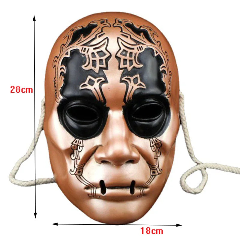 Harry Potter Dooddoenermasker van kunsthars voor cosplay, gemaskerd bal, Halloween en carnaval, Malfoy-rekwisiet 2026