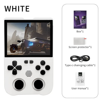 Coopreme XU10 Portable Handheld Game Console - 3.5" IPS Screen, 3000mAh Battery, Linux System