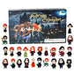 Harry Potter 24 Days Advent Calendar Countdown Box - Surprise Model Toys & Action Figures for Christmas Fun