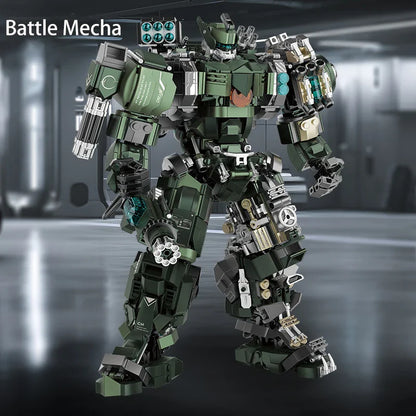 Mecha Building Set Mech Warrior Battle Robots Kit Fall 2025 Gift for Kids and Adults Creative STEM Play