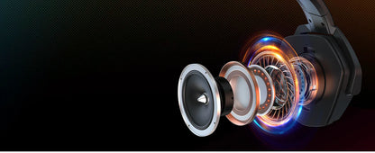 Wireless Gaming Headset With Mic Active Noise Cancellation