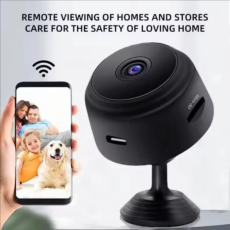 Mini WiFi Camera 1080P HD Night Vision Surveillance Wireless Security for Remote Viewing Fall 2025
