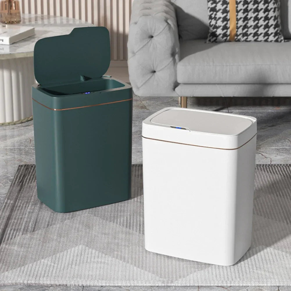 Smart Sensor Trash Can 15L 18L Touchless Quiet Waterproof