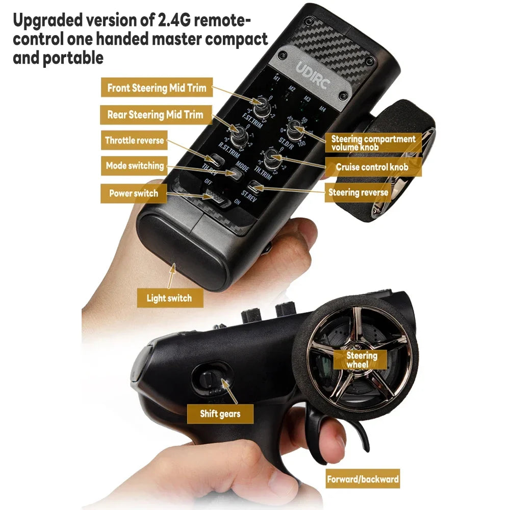 RC Crawler 1/24 Scale – 4WD Off-Road RTR Crawler With Brushless/Brushed Motor, Holiday Gift 2025