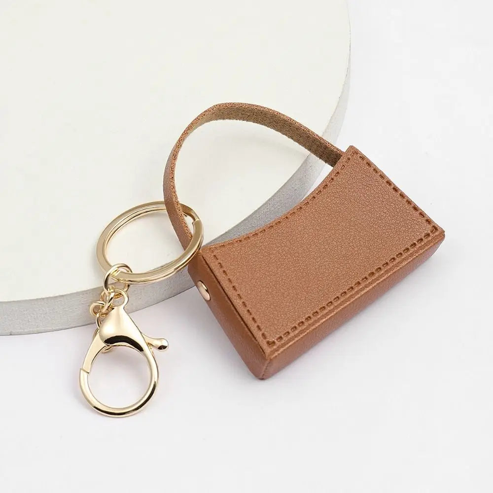 1+1 Free Birkin Inspired Mini Hand Bag - Candy Color Bag Charm Keychain