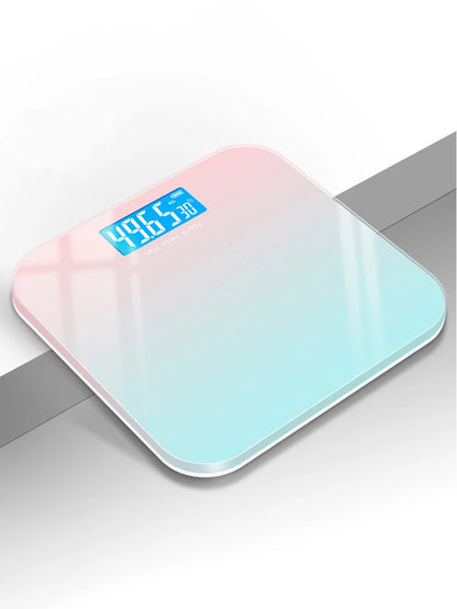 Bilancia per il corpo in vetro con gradiente intelligente con display digitale LCD