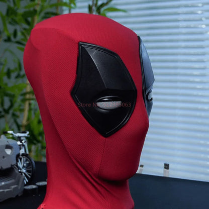 Deadpool Electric LED Helmet with Blink and Glow Effect Cosplay Mask for Adults 2026